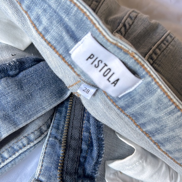 PISTOLA Arielle Skinny Scissor Cut Hem Jean Size 28 Color Indigo NWT - Picture 14 of 15